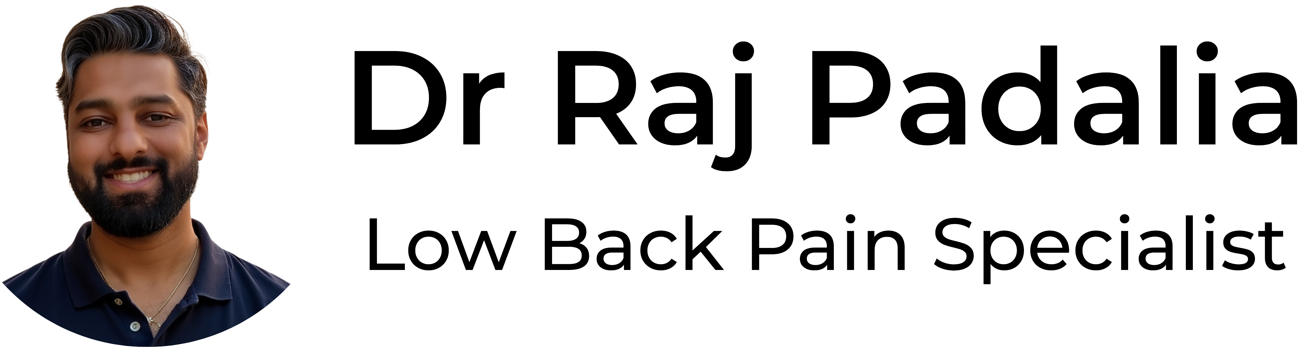 Dr Raj Padalia - Low Back Pain Specialist